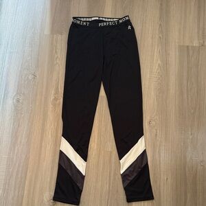 Perfect Moment Black and White Leggings